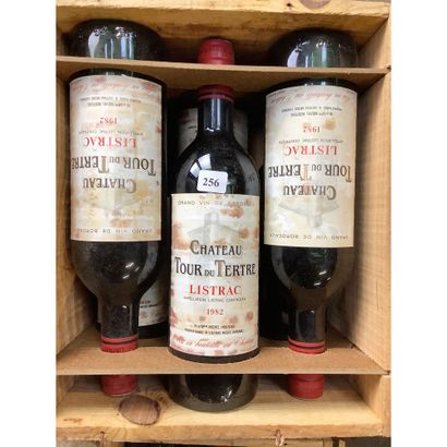 6 Btles CBO Château TOUR DU TERTRE, Listrac,...
