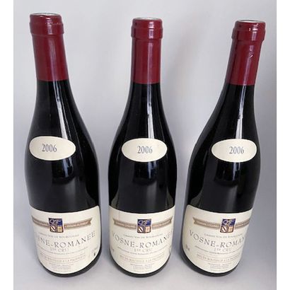 3 Btles de VOSNES ROMANEE, 1er Cru, Domaine...
