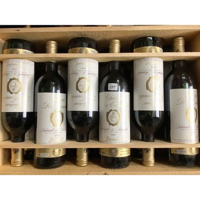 12 Btles CBO Château LES TOURELLES, Janoueix,...
