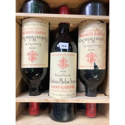 6 Btles CBO Château PHELAN SEGUR, Saint-Estèphe,...