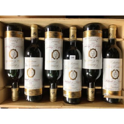 12 Btles CBO Château DES TOURELLES, Lalande...