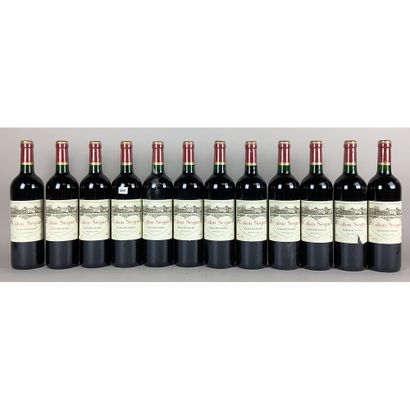 12 Btles CBO Château CALON SEGUR, GCC, Saint-Estèphe,...
