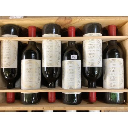 12 Btles CBO Château LAMOUR, GC, Saint-Emilion,...