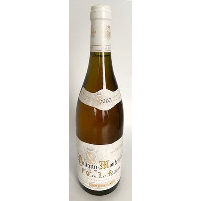 1 Btle de PULIGNY MONTRACHET, 1er Cru, « Lees...