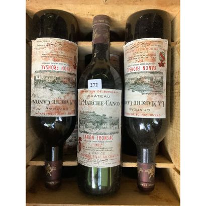 6 Btles CBO Château LA MARCHE-CANON, Canon...