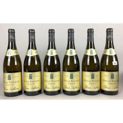 6 Btles (carton) de Bourgogne ONCLE VINCENT,...