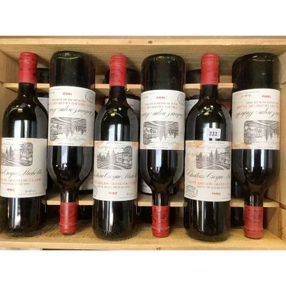 12 Btles CBO Château CROQUE MICHOTTE, GCC,...