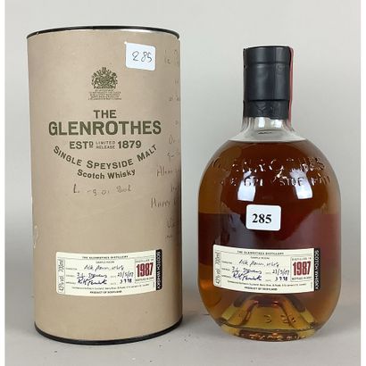 1 Btle of Whisky THE GLENROTHES, distilled...