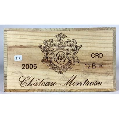 12 Btles CBO Château MONTROSE, 2005.