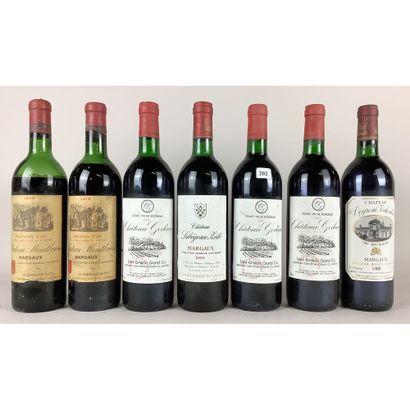 LOT including 1 Btle Château LABEGORCE-ZÉDÉ...