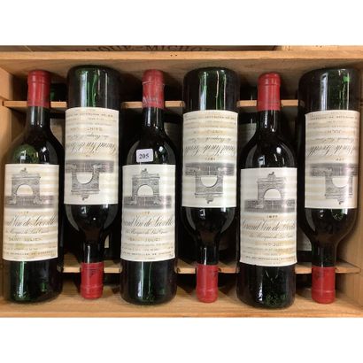 12 Btles CBO Castle LEOVILLE LAS CASES, ...
