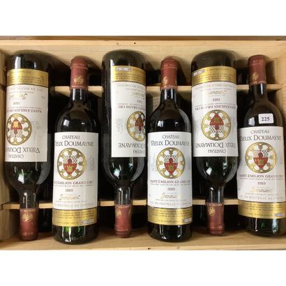 12 Btles CBO Château VIEUX DOUMAYNE, Janoueix,...