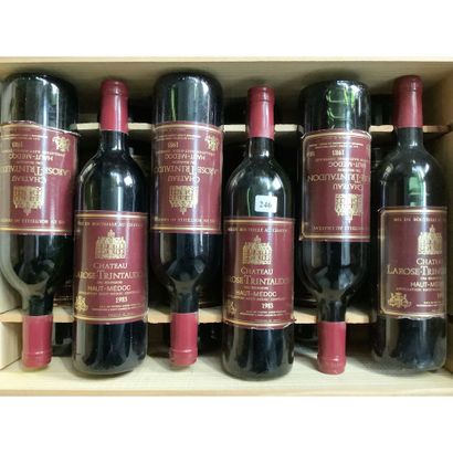 12 Btles CBO Château LA ROSE TRINTAUDON,...