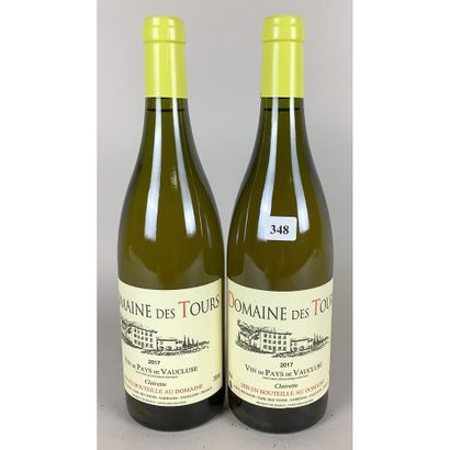 2 Btles DOMAINE DES TOURS, Clairette, Blanc...