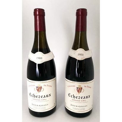 2 Btles d’ECHEZEAUX, GC, Gilles Jayer, 1988....