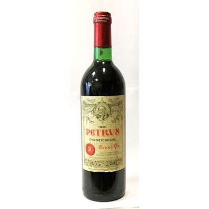 1 Btle Château PETRUS, 1981.