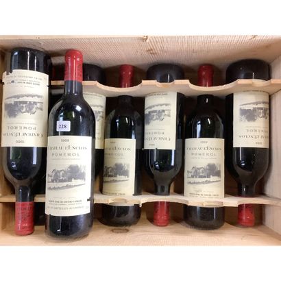 8 Btles CBO Château L'ENCLOS, Pomerol, 1...