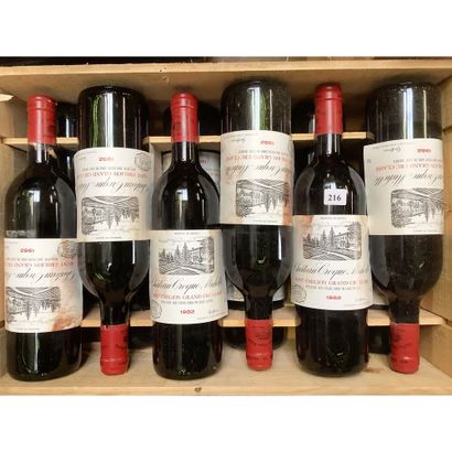 12 Btles CBO Château CROQUE MICHOTTE, GCC,...