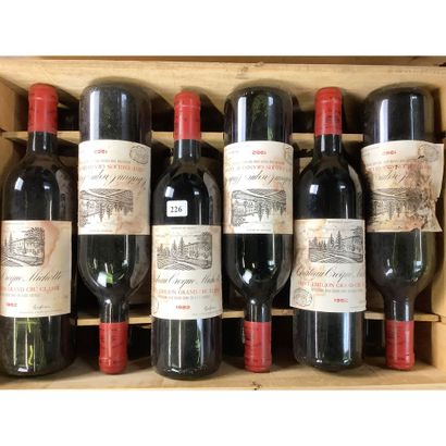 12 Btles CBO Château CROQUE MICHOTTE, GCC,...