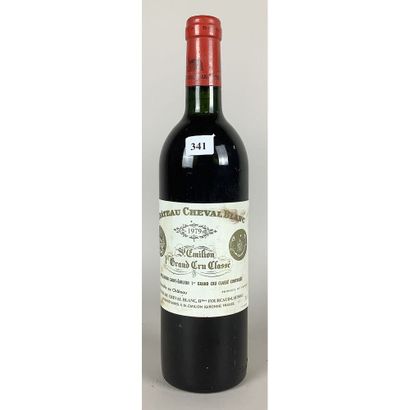 1 Btle Château CHEVAL BLANC, 1979. Bel é...