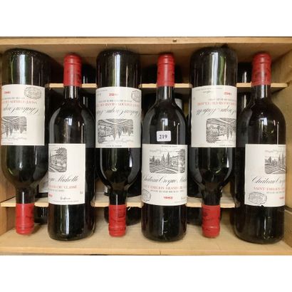 12 Btles CBO Château CROQUE MICHOTTE, GCC,...