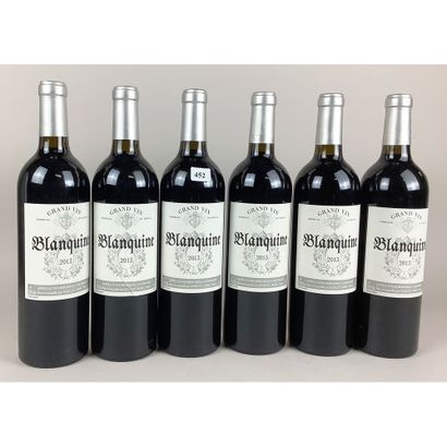 6 Btles (carton) de Vins de Bergerac « Blanquine »,...