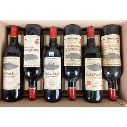 6 Btles Château TOURNEFEUILLE, Lalande Pomerol,...