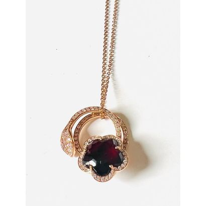 Pasquale BRUNI. NECKLACE in pink gold 750°/°°...