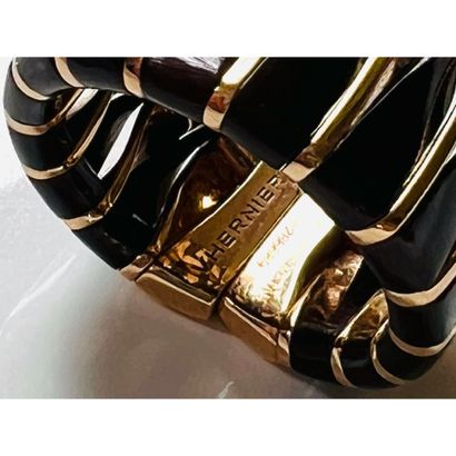 VHERNIER. IMPORTANT open ring in yellow gold...