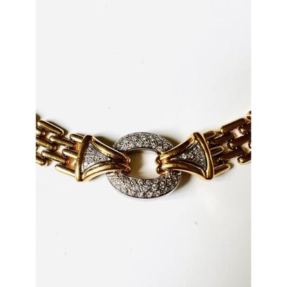 NECKLACE in yellow gold 750°/°° grain of...