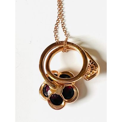 Pasquale BRUNI. NECKLACE in pink gold 750°/°°...