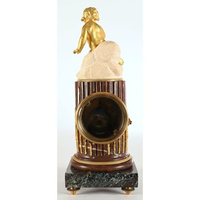 LOUIS XVI HANGER in marble and gilt bronze...