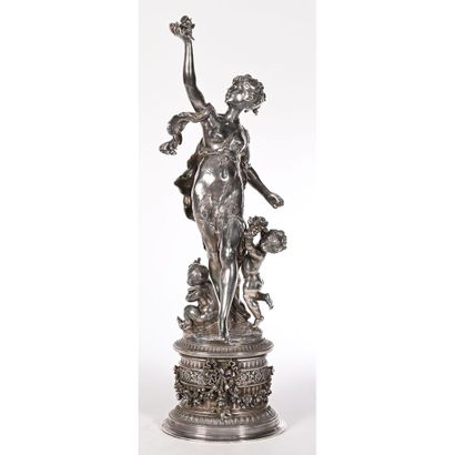 MOREAU Auguste. French sculptor, late 19th...