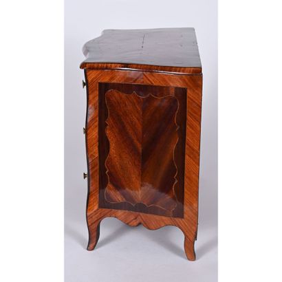 LOUIS XV MAITRISE COMMODE in rosewood and...