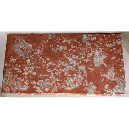 LARGE EXTERNAL DINING TABLE with scrolled...