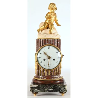 LOUIS XVI HANGER in marble and gilt bronze...