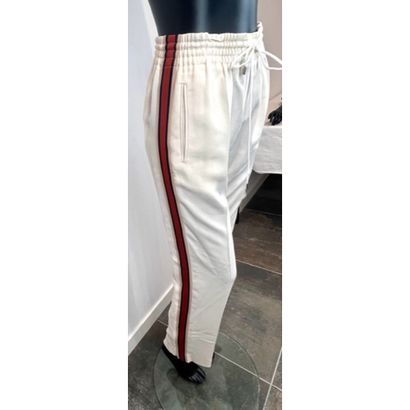 CHLOE. Pantalon droit en acétate et viscose...
