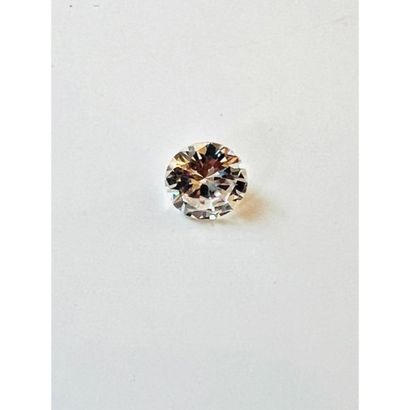 DIAMANT taille brillant de 0ct80 (E-SI2)...