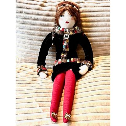 CHANEL. Rare Haute Couture doll created by...