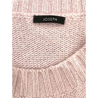 JOSEPH. Pull en tricoté cachemire rose violine....