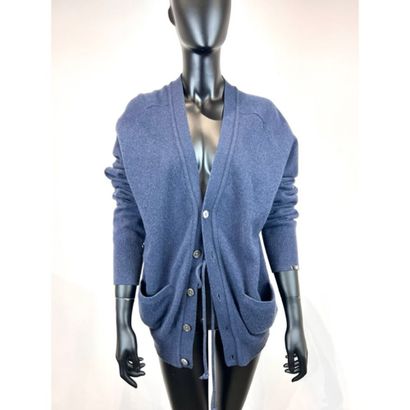 EXTREME CASHMERE X. Gilet oversize en tricoté...