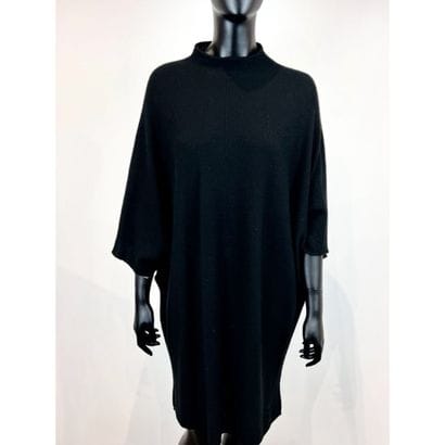 HERMES Paris. Robe tunique large en tricoté...