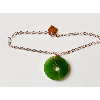 GINETTE NY. BRACELET en or rose 750°/°° «Donut»...