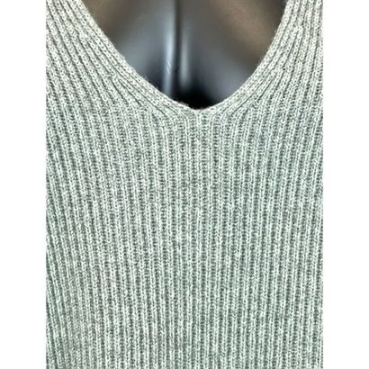 HERMES Paris. Pull tunique en tricoté de...