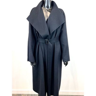 HERMES Paris. Manteau non doublé en cachemire...