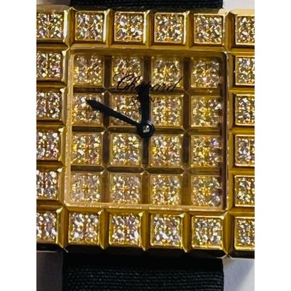 CHOPARD. Ice cube by de Grisogno. Montre...