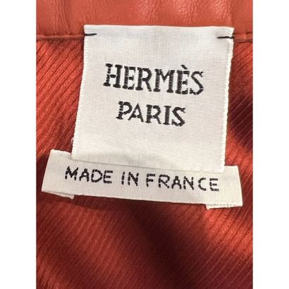 HERMES Paris. Made in France. Jupe portefeuille...