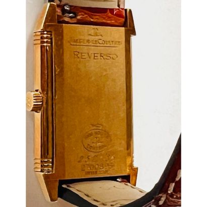 JAEGER LE COULTRE. MONTRE en or jaune 750°/°°...