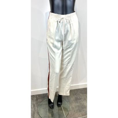 CHLOE. Pantalon droit en acétate et viscose...