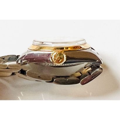 ROLEX. MONTRE Oyster Perpetual Lady en acier...